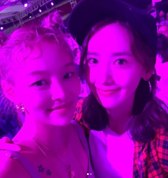 송해나와 윤아. / 사진=송해나 인스타그램 캡처