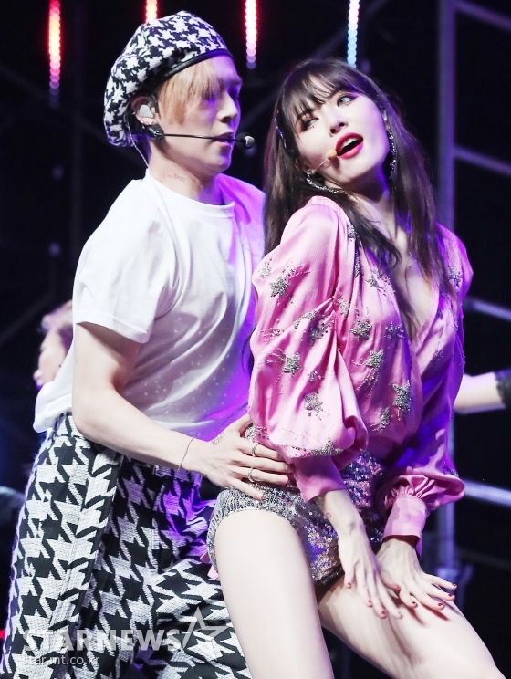 이던, 현아 /사진=김창현 기자