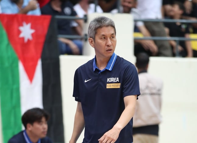 김상식 감독 대행 /사진=대한민국농구협회 제공
