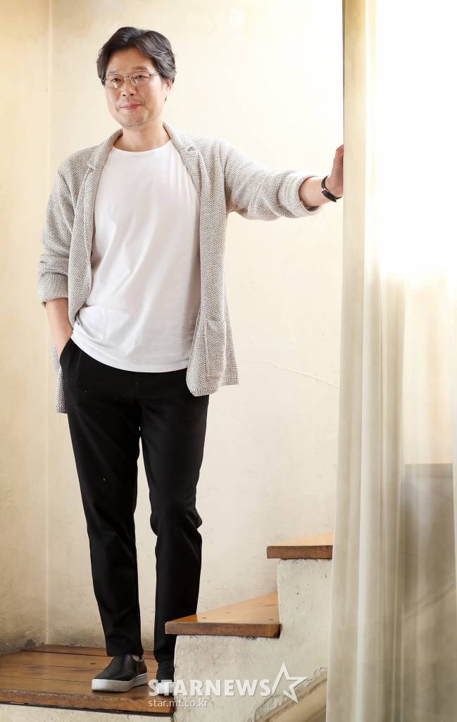 '명당' 유재명 라운드 인터뷰/ 사진=김휘선 기자