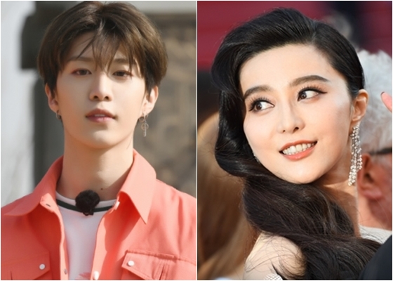판청청(사진 왼쪽)과 누나 판빙빙 / 사진=판청청 웨이보, AFPBBNews=뉴스1