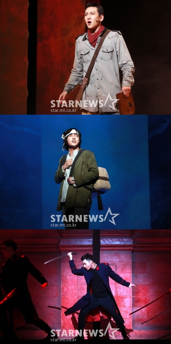'신흥무관학교'의 지창욱, 강하늘, 성규 / 사진=임성균 기자