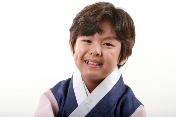 영화 '신과함께' 시리즈에서 허현동 역할을 연기한 아역 배우 정지훈 / 사진= 임성균 기자
