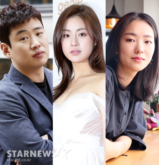 안재홍과 강소라, 전여빈이 영화 '해치지 않아'로 호흡을 맞춘다/사진=머니투데이 스타뉴스