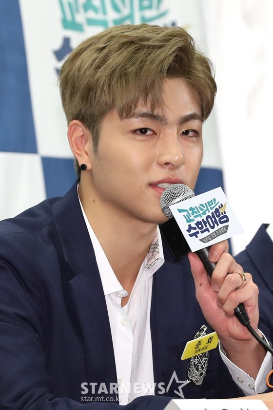 그룹 아이콘 멤버 구준회 /사진=이기범 기자