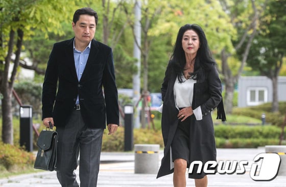 강용석 변호사와 김부선 / 사진=뉴스1