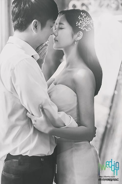 유상무 김연지 웨딩화보/사진제공=라망스튜디오