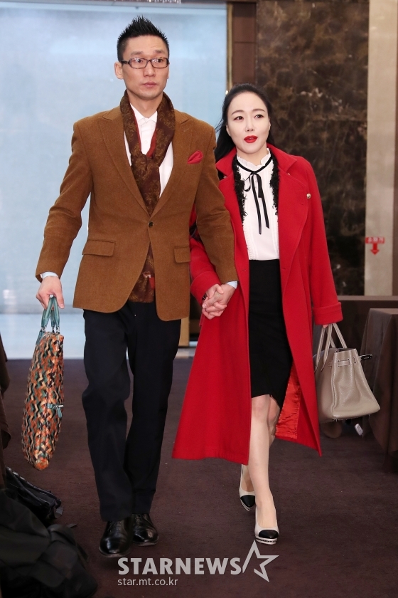 낸시랭-왕진진 부부/사진=스타뉴스