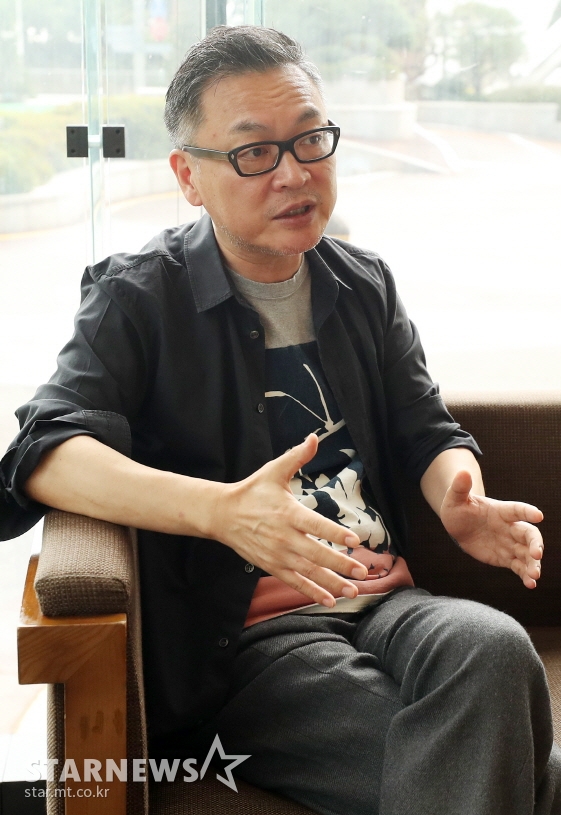 제23회 부산국제영화제를 영화 '돌멩이'로 찾은 김의성과 스타뉴스가 만나 이야기를 나눴다/사진=김휘선 기자