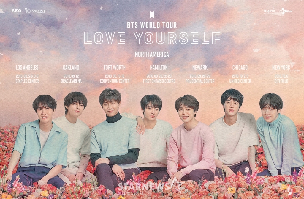 방탄소년단 뉴욕 시티필드 공연에 앞서 입장을 기다리는 팬들. 뉴욕(미국)=문완식 기자