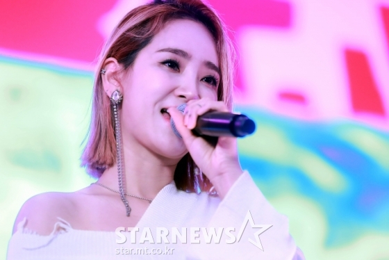 원더걸스 멤버 출신 가수 예은 /사진=임성균 기자