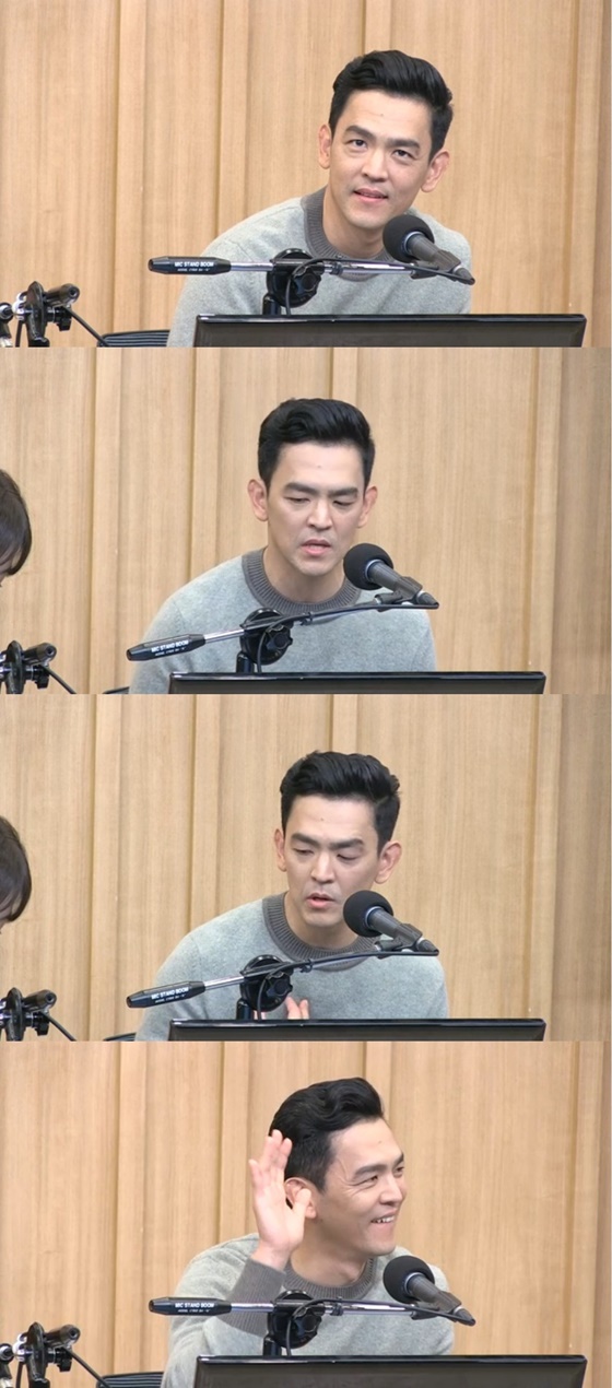 한국계 할리우드 배우 존조 /사진=SBS 라디오 파워FM '두시탈출 컬투쇼' 보는 라디오 방송화면 캡처