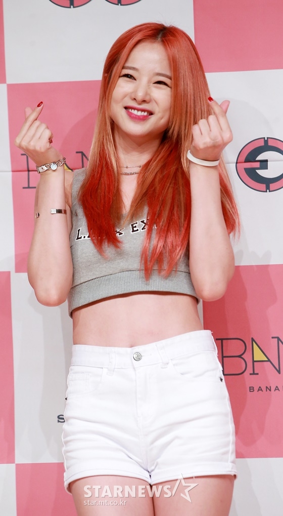 EXID 멤버 솔지 /사진=김창현 기자