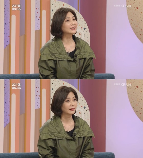 배우 겸 영화감독 추상미 /사진=KBS 1TV '아침마당' 방송화면 캡처