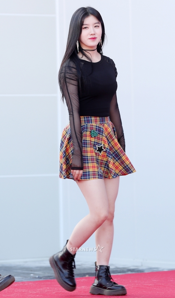 프리스틴 시연. / 사진=스타뉴스(김휘선 기자)
