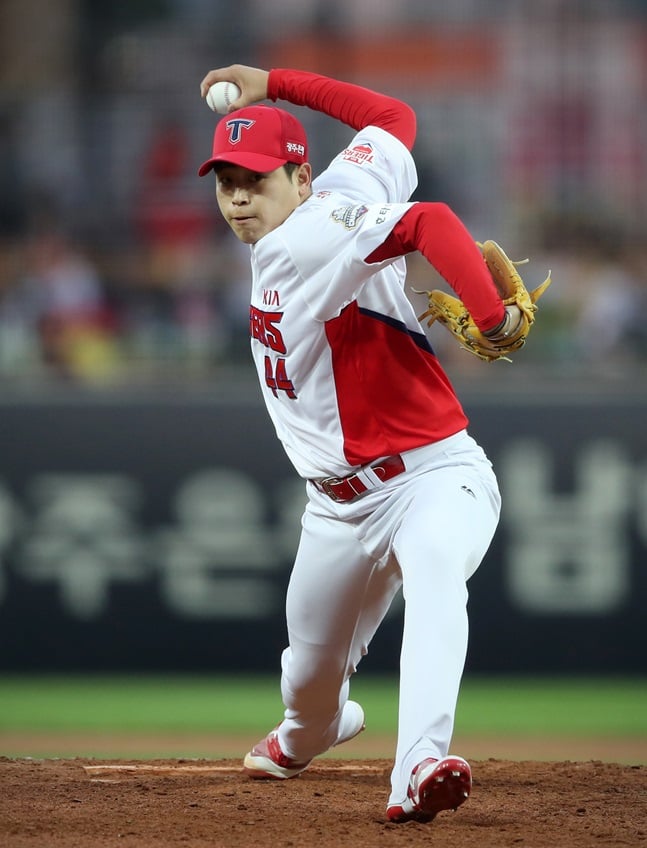 KIA 타이거즈 '예비역' 박준표. /사진=KIA 타이거즈 제공