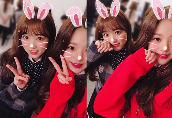 / 사진=아이즈원 공식 인스타그램