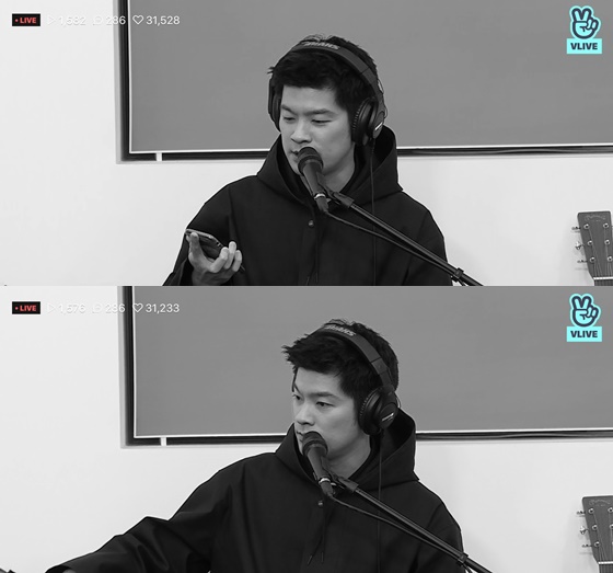 밴드 장기하와 얼굴들 멤버 장기하 /사진=V라이브 방송화면 캡처
