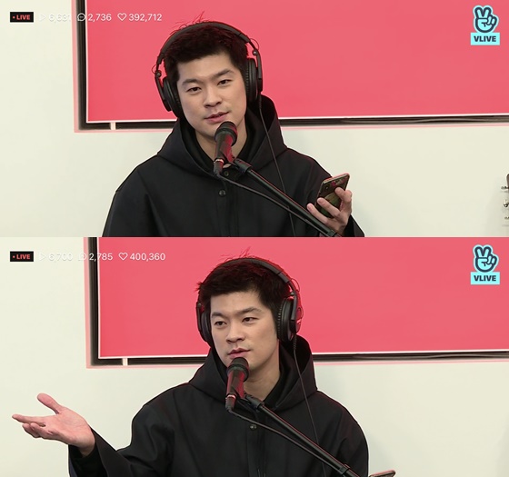 밴드 장기하와 얼굴들 멤버 장기하 /사진=V라이브 방송화면 캡처