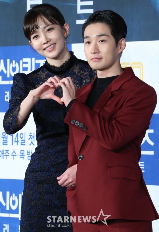 윤주희(왼쪽)과 류덕환 /사진=이기범 기자