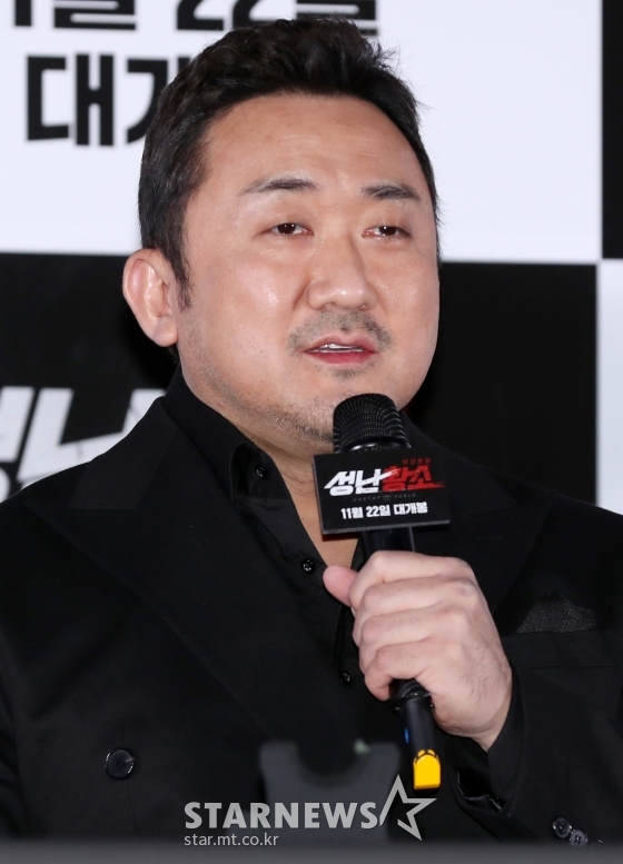 마동석 / 사진=김휘선 기자