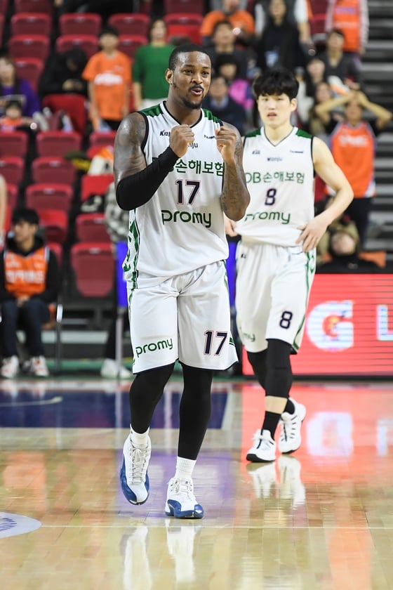 원주 DB의 마커스 포스터 /사진제공=KBL
