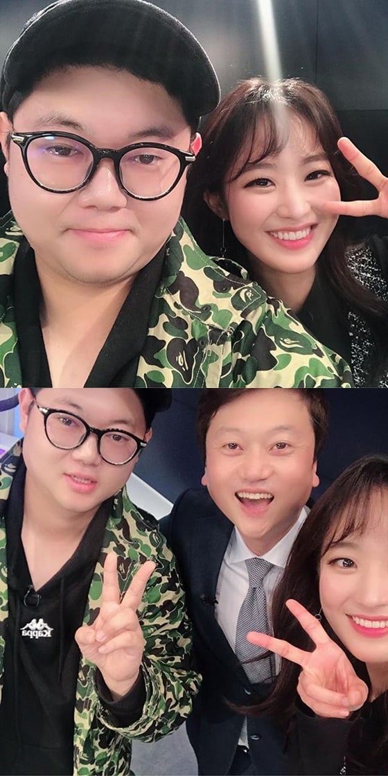 BJ 감스트, 주시은 SBS 아나운서, 박문성 SBS 해설위원 /사진=주시은 아나운서 인스타그램
