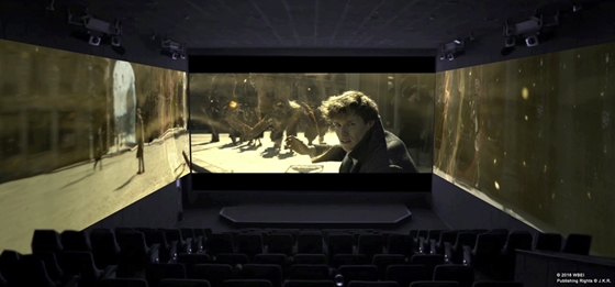 중국에 진출한 4DX with ScreenX 첫 상영작으로 '신비한 동물들과 그린델왈드의범죄'가 선정돼 현지 관객과 만난다. / 사진제공=CGV