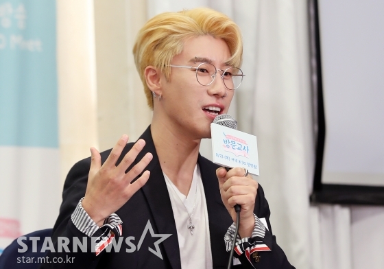 래퍼 산이 /사진=임성균 기자