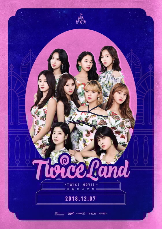 트와이스 첫 영화 '트와이스랜드'가 12월 7일 스크린X로 개봉한다.