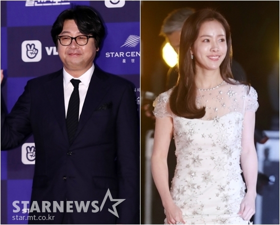 김윤석과 한지민이 제39회 청룡영화상에서 남녀주연상을 수상했다.
