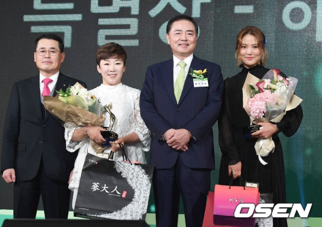 이정은6와 최혜진.