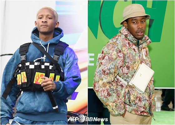제이든 스미스와 타일러 더 크리에이터 /AFPBBNews=뉴스1