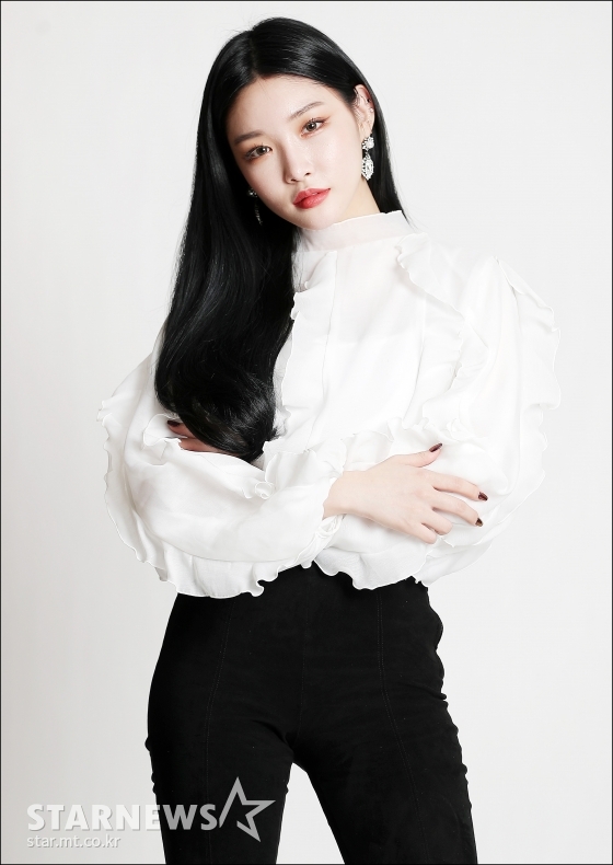 가수 청하 /사진=김창현 기자
