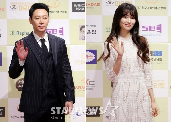 김동욱과 박하선 / 사진=김휘선 기자