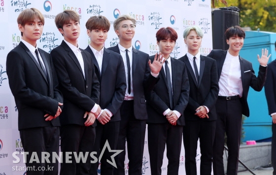 아이돌그룹 방탄소년단 /사진=김휘선 기자
