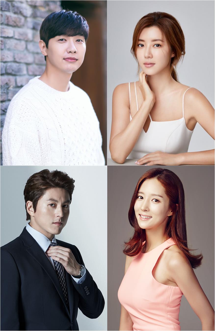 배우 지현우, 박한별, 류수영, 왕빛나 /사진=플라이업 엔터테인먼트
