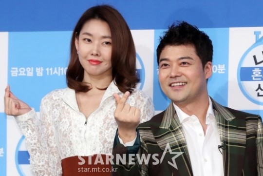 방송인 전현무, 모델 한혜진 /사진=스타뉴스