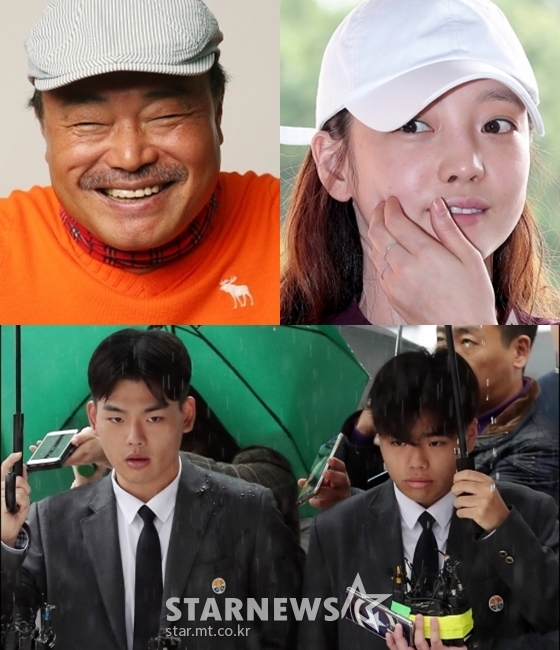 가수 김흥국, 구하라, 더 이스트라이트 이석철 이승현/사진=스타뉴스