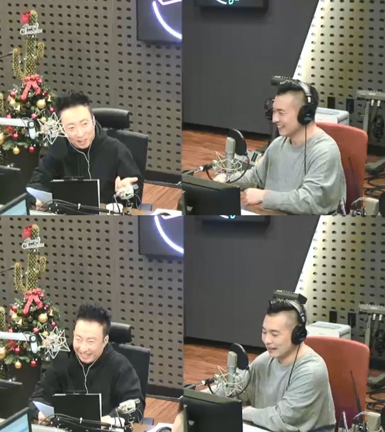 개그맨 박명수, 색소폰 연주가 대니정. /사진=KBS 라디오 쿨FM '박명수의 라디오쇼' 보이는 라디오 방송화면 캡처