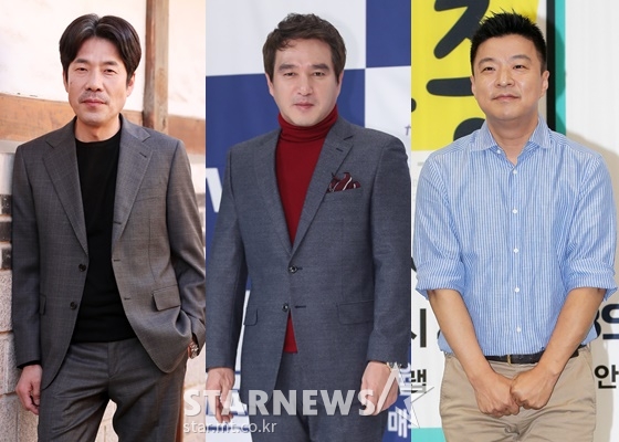 배우 오달수, 조재현, 방송인 김생민 /사진=스타뉴스