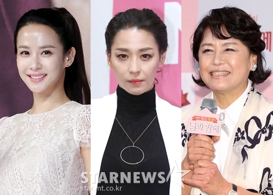 배우 조여정, 한고은, 박원숙 /사진=스타뉴스