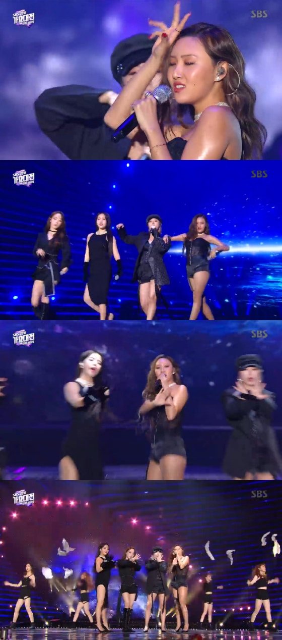 /사진=SBS '2018 SBS 가요대전' 방송화면 캡처