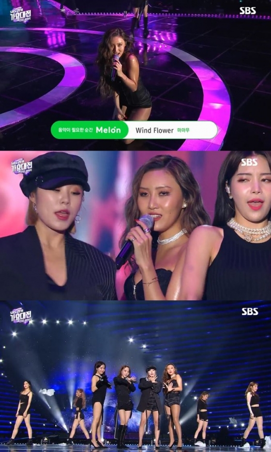 /사진='2018 SBS 가요대전' 방송화면