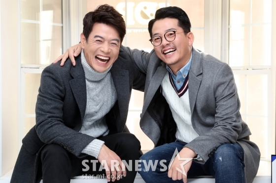 개그맨 김준호, 김대희 /사진=임성균 기자