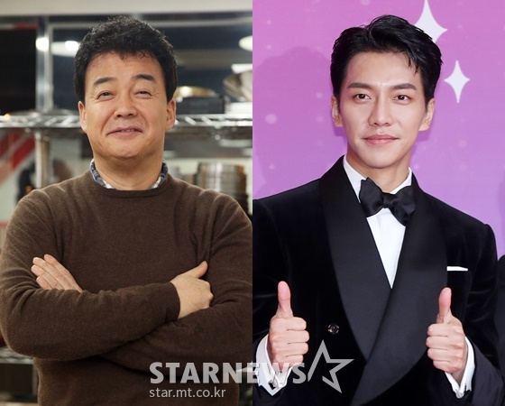 요리연구가 백종원, 가수 겸 배우 이승기 /사진=스타뉴스