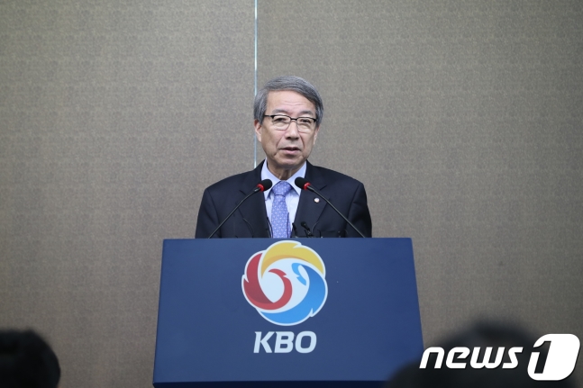 정운찬 KBO 총재. /사진=뉴스1