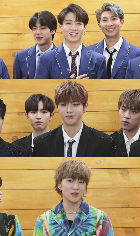 방탄소년단(BTS), 워너원, 위너(위부터) /사진=MBC