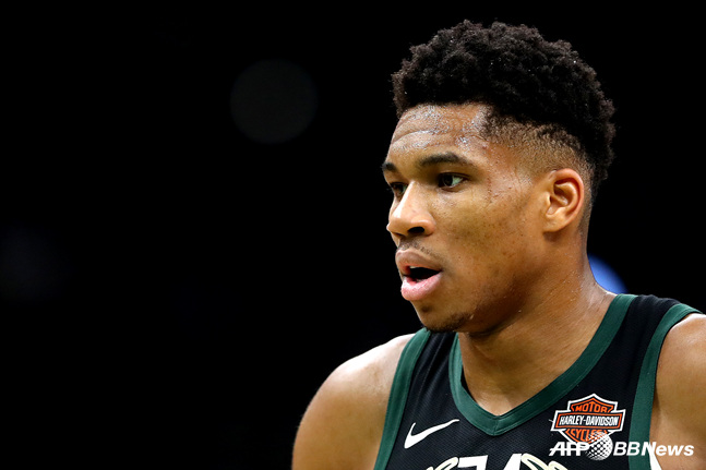 미국프로농구(NBA) 밀워키 벅스의 야니스 아데토쿤보. / 사진=AFPBBNews=뉴스1