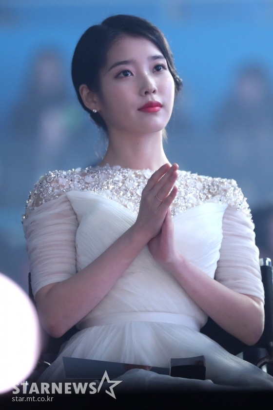 가수 아이유 /사진=이기범 기자